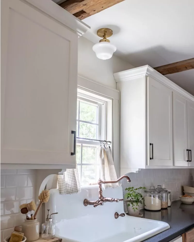 Checkered Cafe Curtains