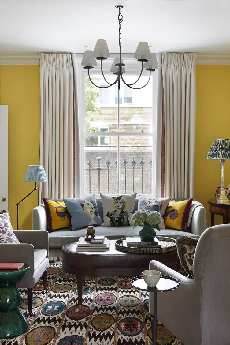 50 Formal Living Room Ideas That Feel Fresh and Inviting 6 Choose Bold Wall Paint