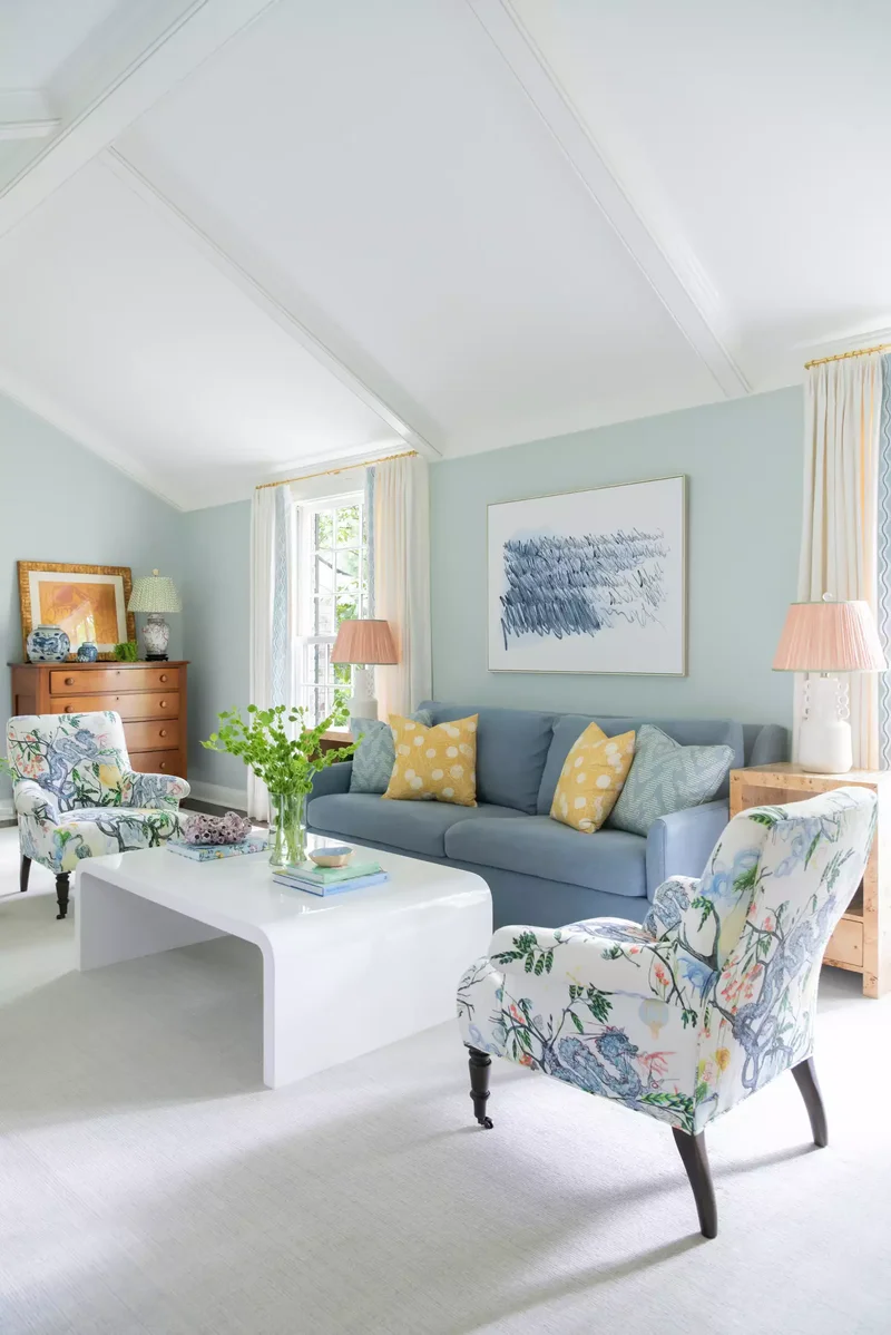 50 Formal Living Room Ideas That Feel Fresh and Inviting 28 Choose Colorful Upholstery