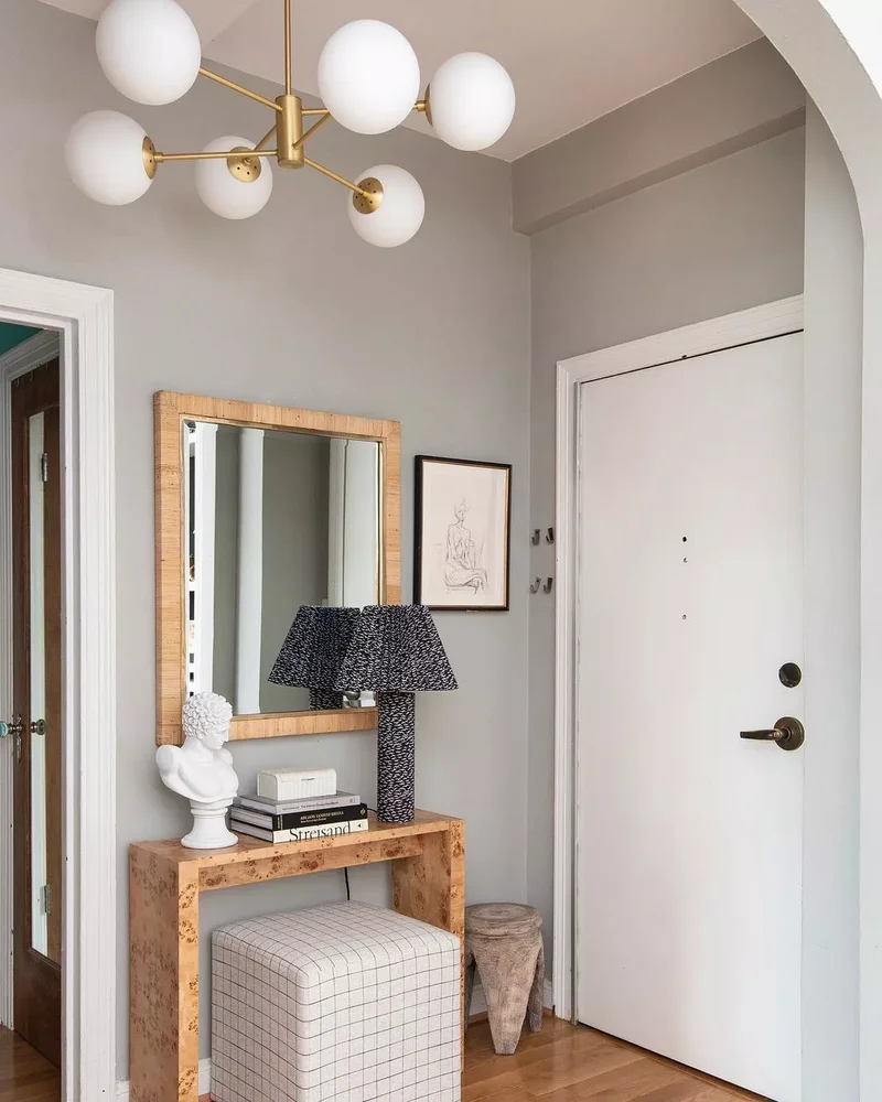 51 Entryway Mirror Ideas That Make Your Space Feel Larger 34 Choose Neutral Frames