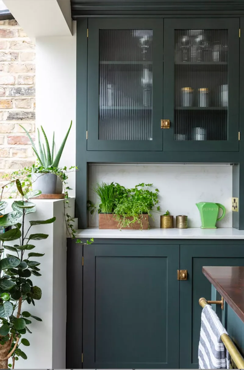 60 Smart Kitchen Cabinet Organization Ideas You'll Love 7 Choose Reeded Glass Doors