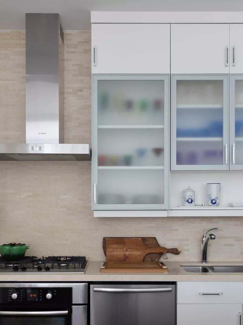 60 Smart Kitchen Cabinet Organization Ideas You'll Love 22 Choose Semi-Opaque Glass