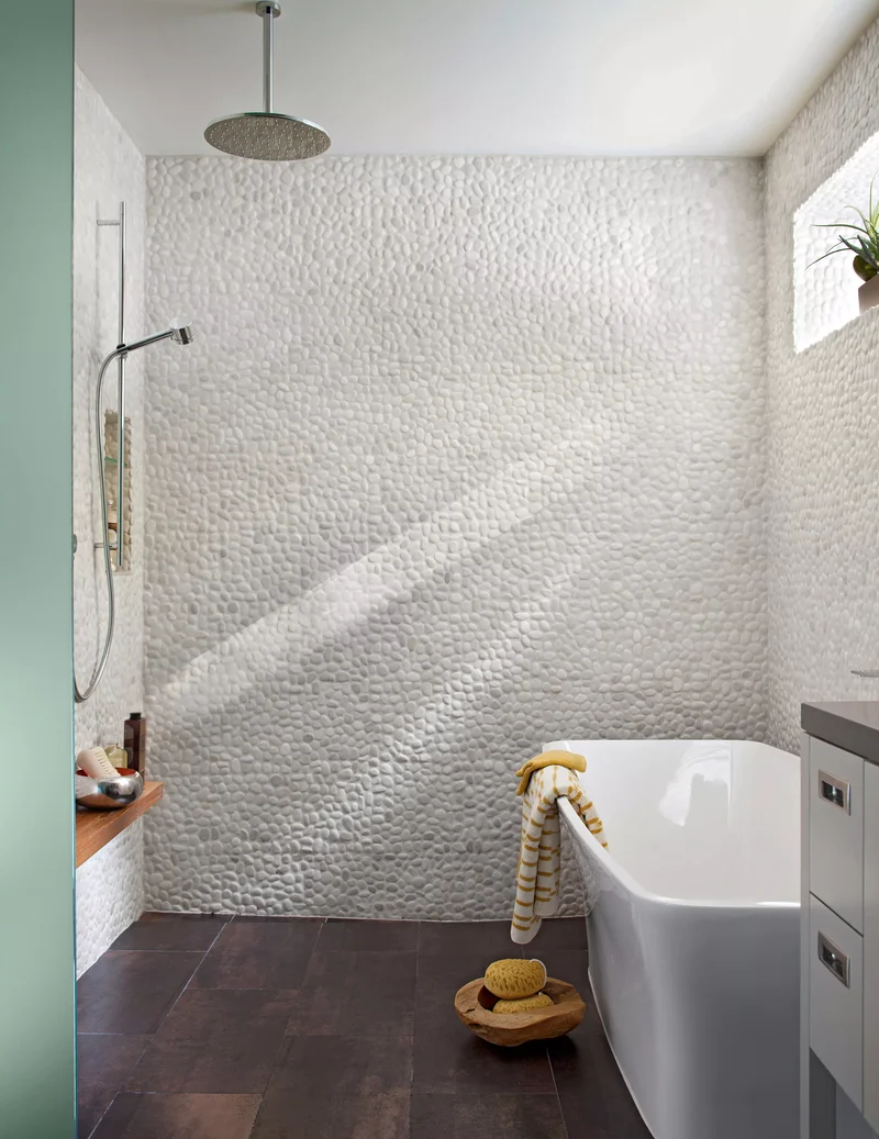 48 Contemporary Bathroom Ideas to Transform Your Space 22 Choose Unlikely Materials