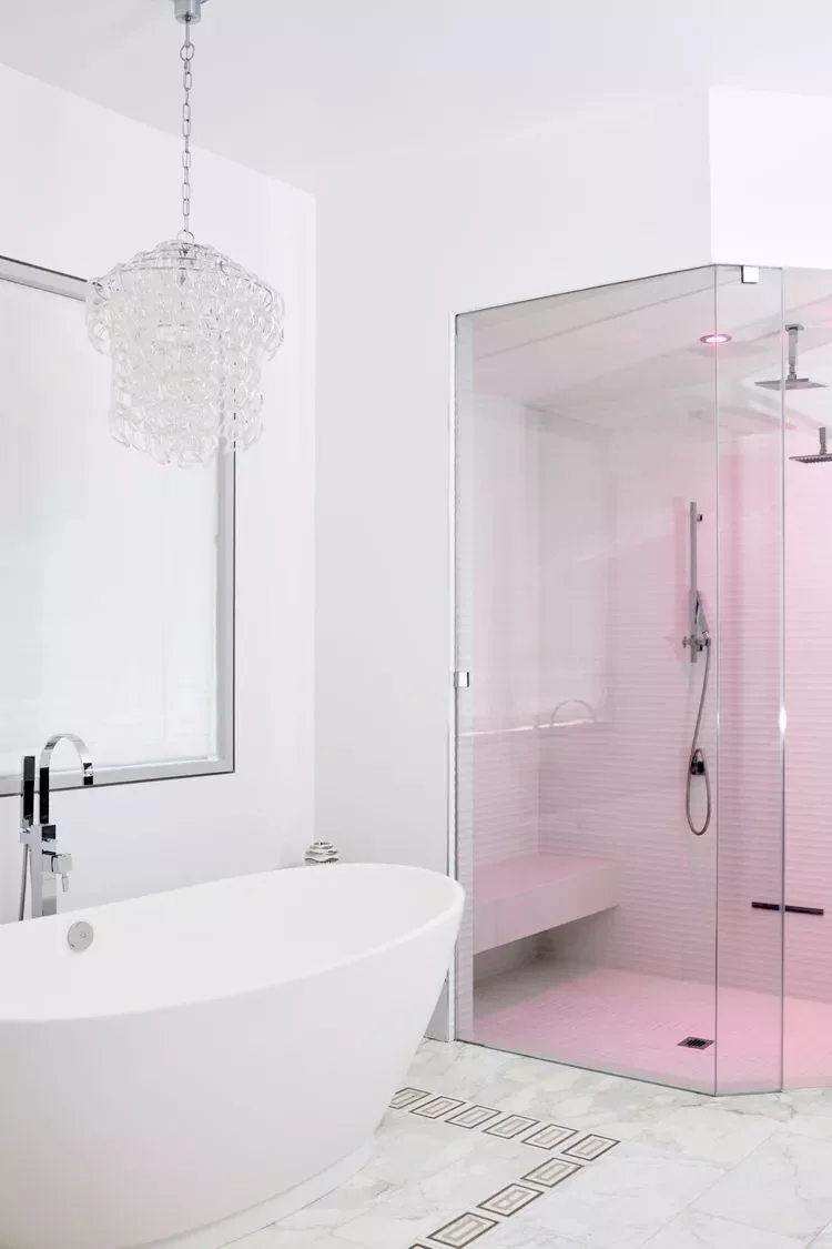 35 Stunning Shower Ideas to Transform Your Bathroom Space 16 Choose Vibrant Shower Tile