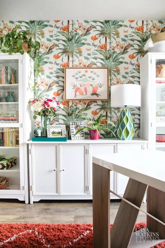 45 Home Office Decor Tips to Enhance Productivity & Style 39 Choose a Colorful Lamp