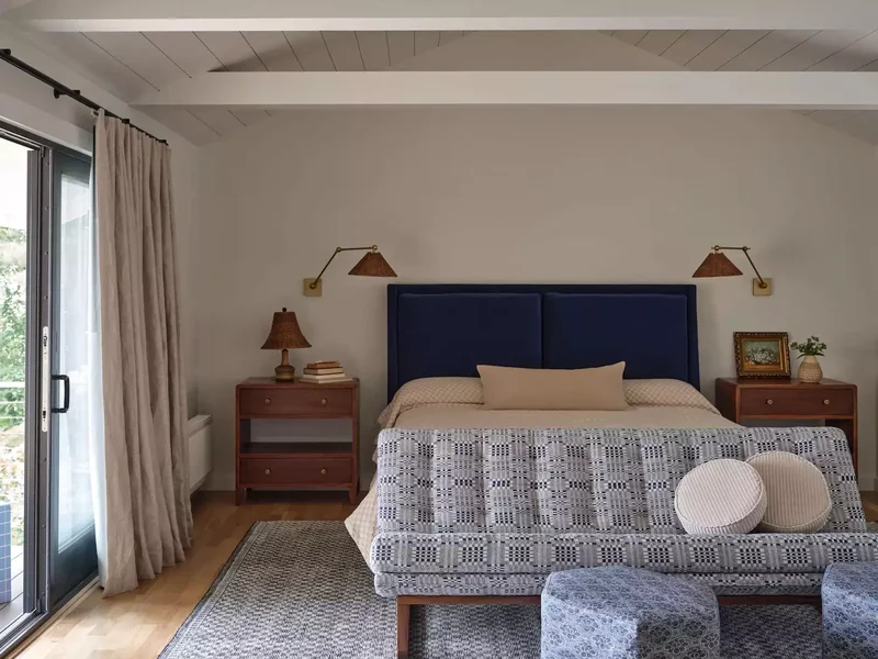 Choose a Navy Headboard