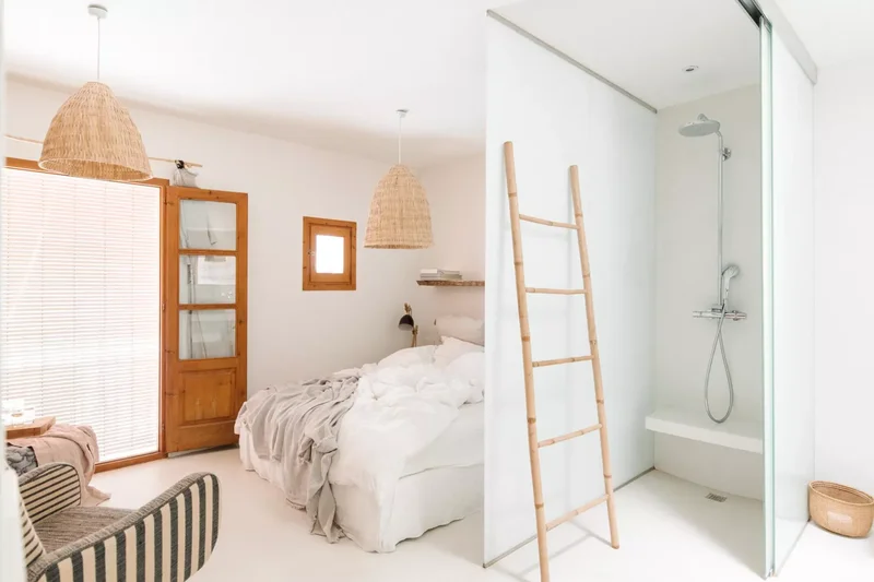 47 Bohemian Bedroom Designs That Feel Relaxed and Unique 19 Choose a Neutral Palette