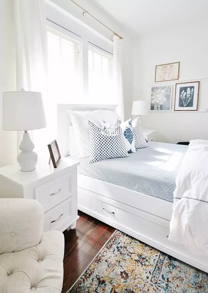 22 Guest Bedroom Ideas to Make the Most of Small Spaces 5 Choose a Storage Bed