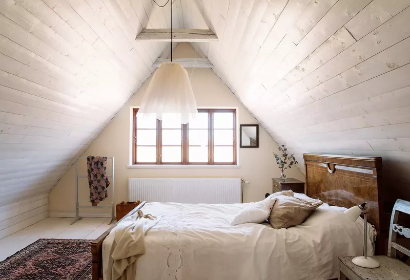 39 Scandinavian Bedroom Designs That Are Effortlessly Chic 33 Choose an Antique Bed Frame