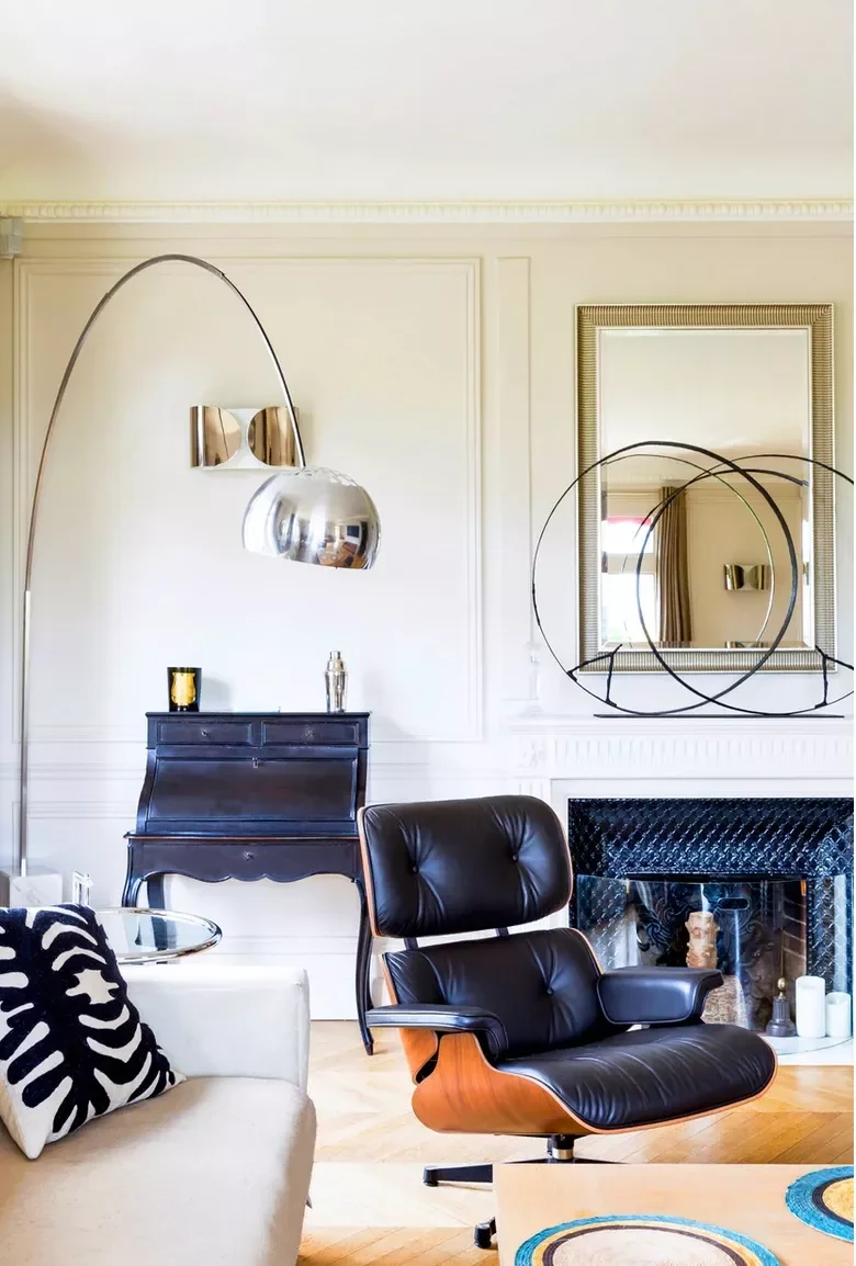 21 Clever Ideas for Adding a Desk to Your Living Room 18 Choose an Antique