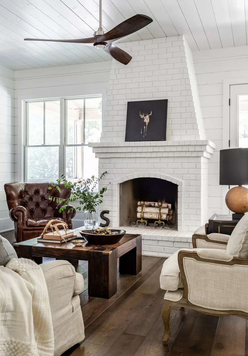 21 Modern Farmhouse Fireplace Ideas for Cozy Charm at Home 13 Choose an Elegant Shape