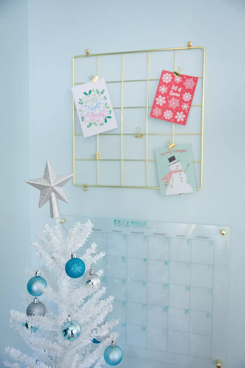 Christmas Card Display