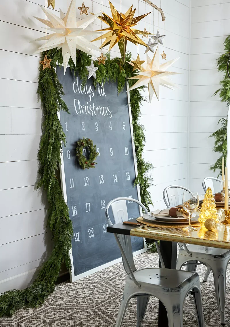 Christmas Countdown Chalkboard