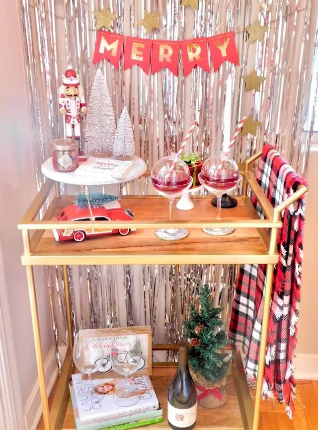 Christmas Happy Hour Wall Decor