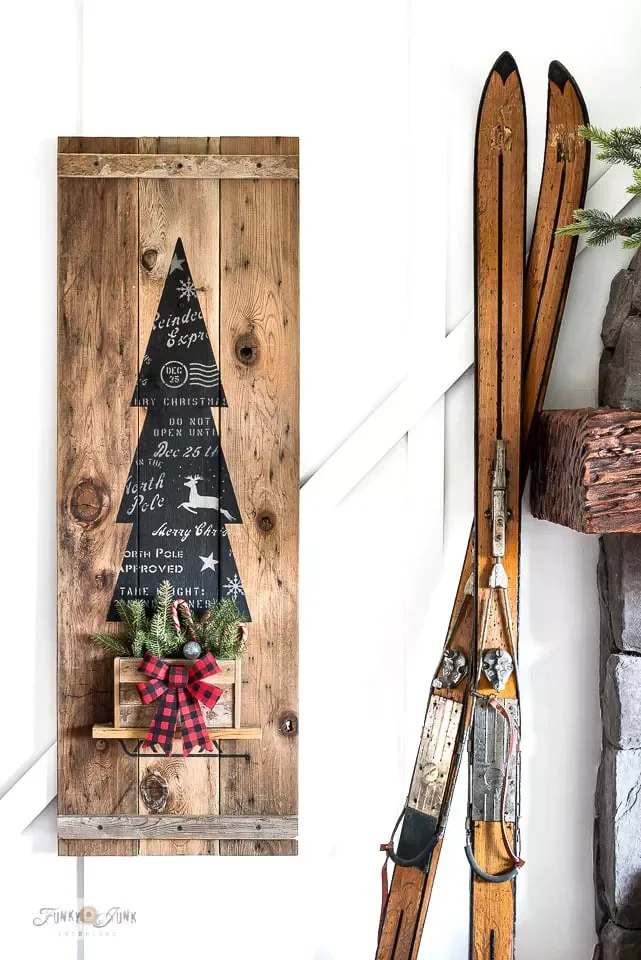 DIY Christmas Tree Ideas Worth Displaying for Your Guests 27 Christmas Tree Porch Sign
