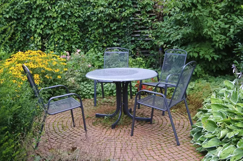 Circular Brick Patio