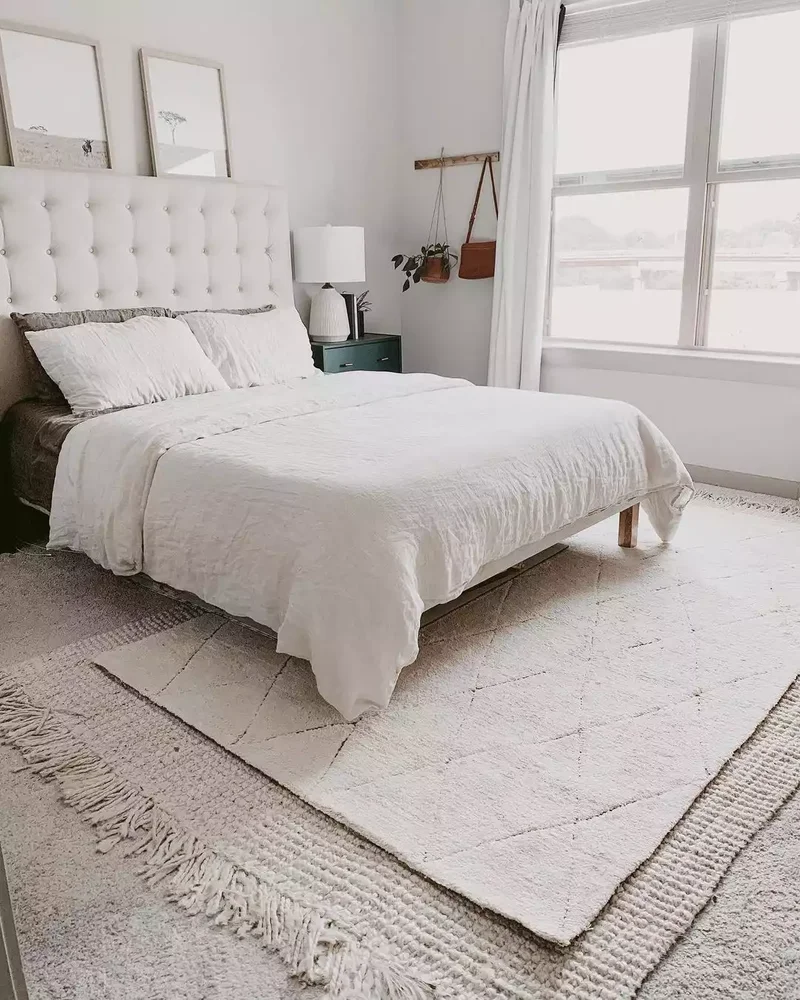 Clean-Lined Small Bedroom
