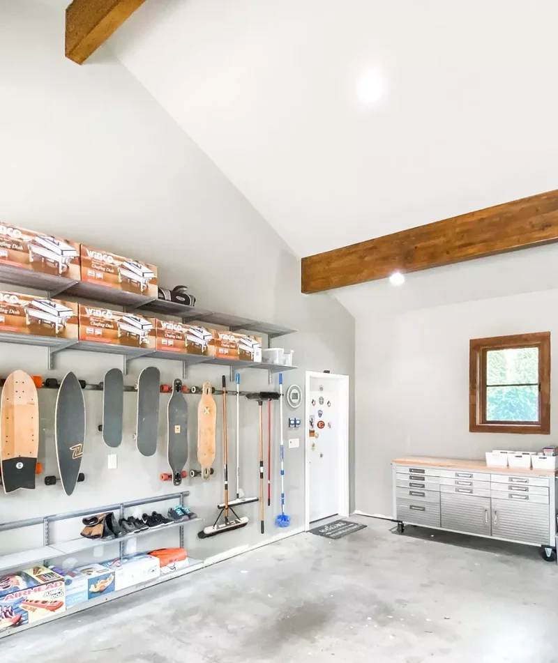 11 Creative Garage Shelving Solutions to Tame Your Clutter 7 Climb the Walls