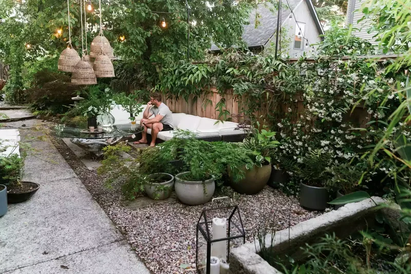 Cluster of Pendant Lights