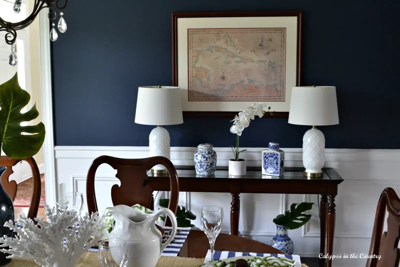40 Beautiful Blue Dining Rooms You'll Want to Recreate 33 Coastal Classic