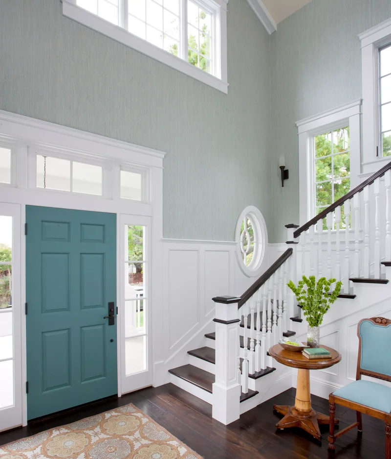 22 Stunning Foyer Design Ideas for Your Home's Grand Entry 2 Coastal Colors