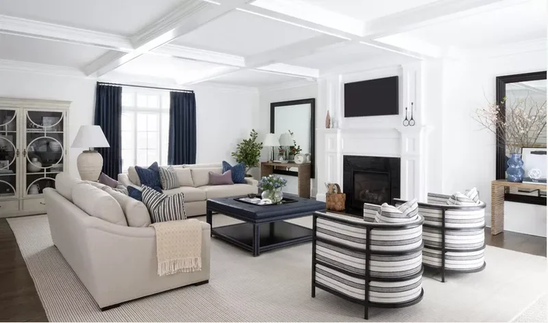 28 Coffered Ceiling Designs That Transform Any Room 17 Cohesive Ceiling