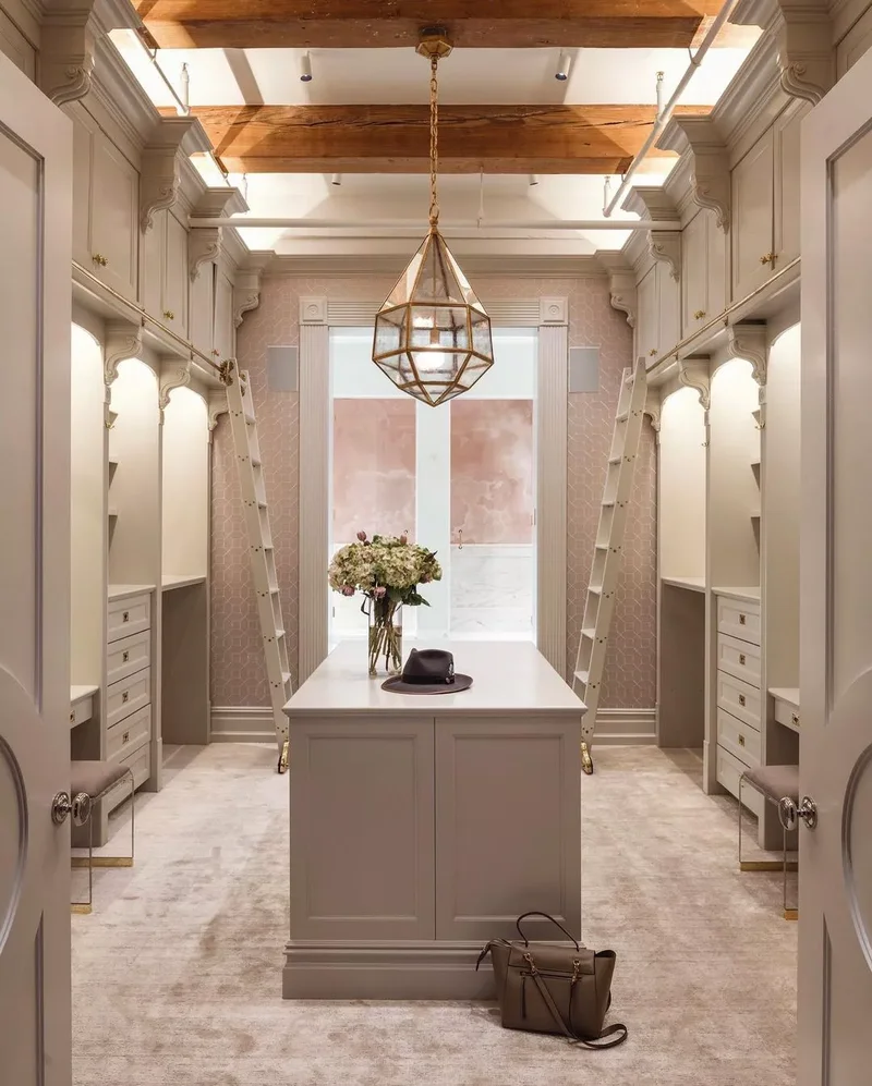 23 Closet Island Designs You'll Love Creating Yourself 17 Cohesive Color