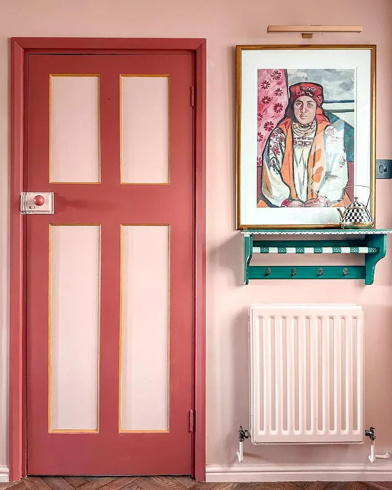 30 Creative Door Painting Ideas for Your Home Interior 26 Color Blocking