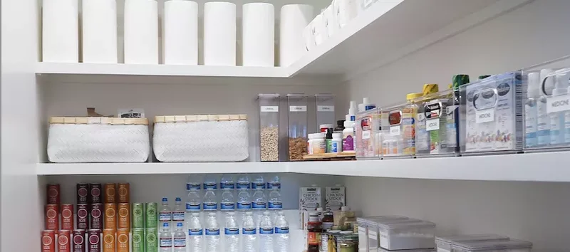 37 Corner Pantry Solutions That Boost Space and Design 28 Color-Coded Corner Pantry