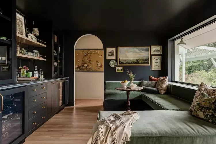 Color Drench With Black