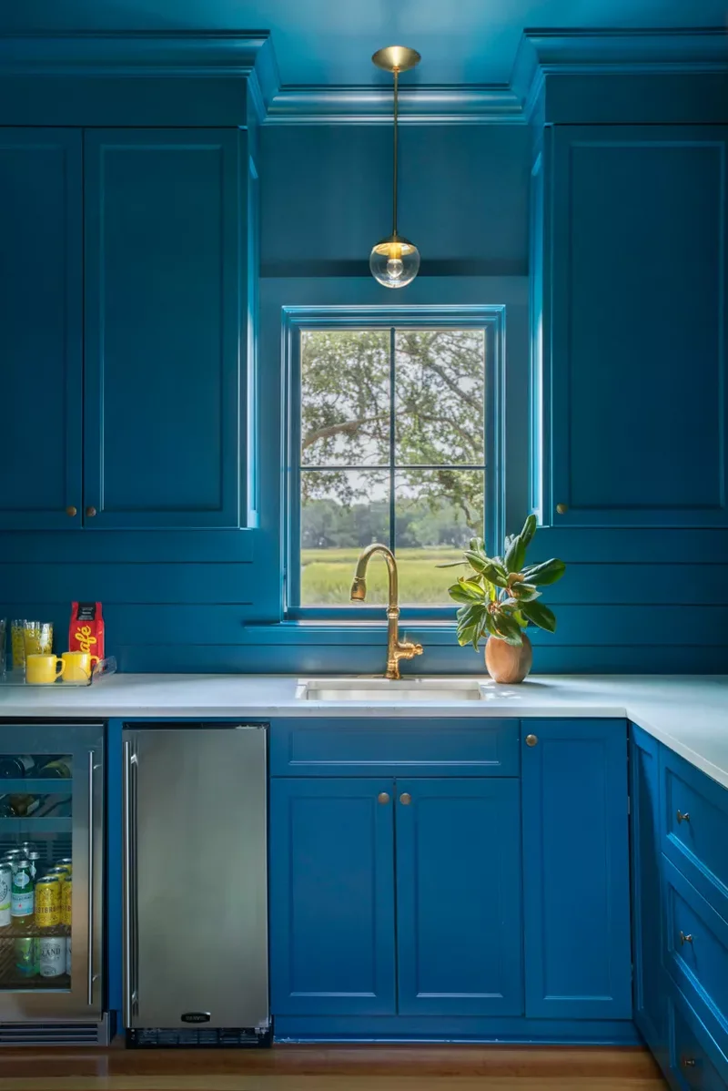 Color Drench Your Kitchen