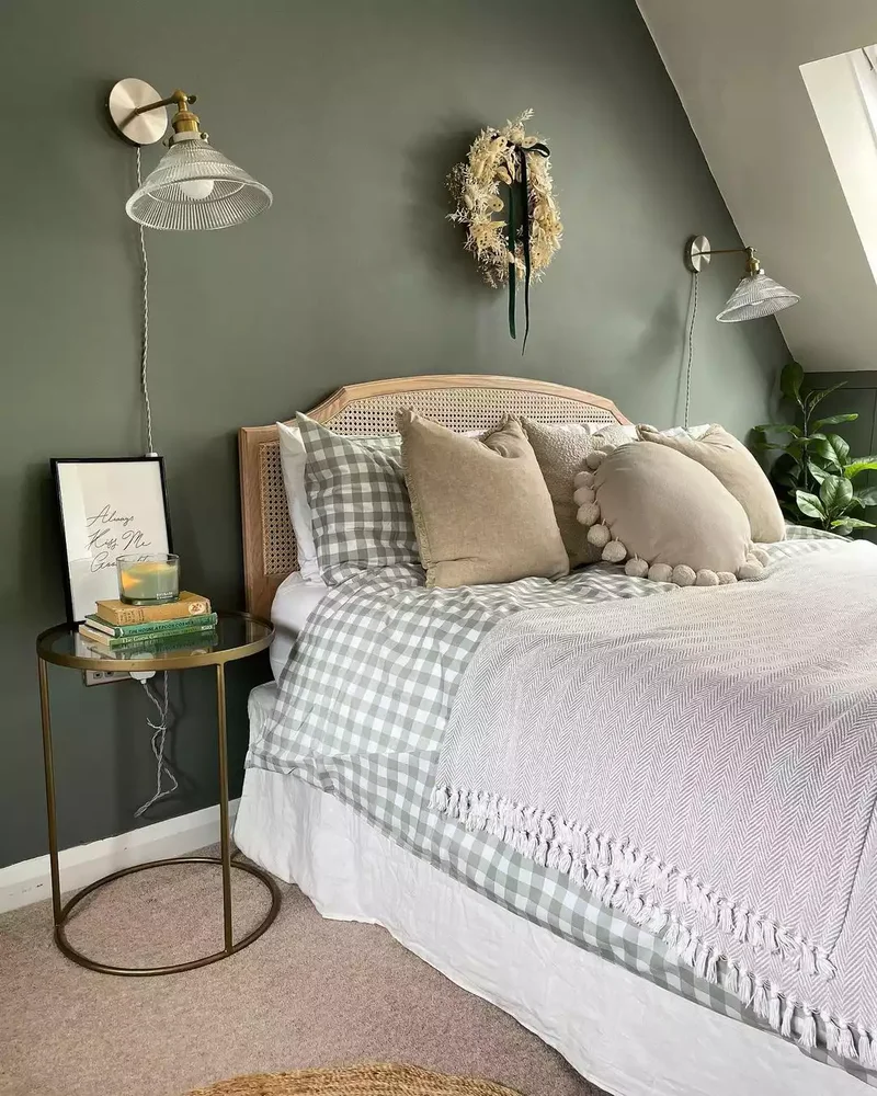 28 Sloped Ceiling Bedroom Ideas That Maximize Your Space 21 Colorful Accent Wall