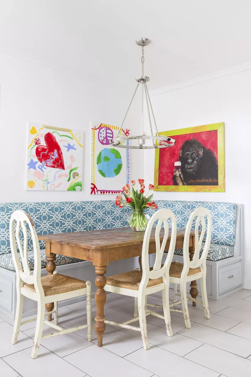 30 Breakfast Nook Ideas to Create Your Inviting Corner 25 Colorful Breakfast Nook