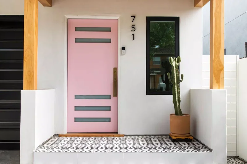 21 Front Entry Designs That Impress Before the Door Opens 15 Colorful Front Door