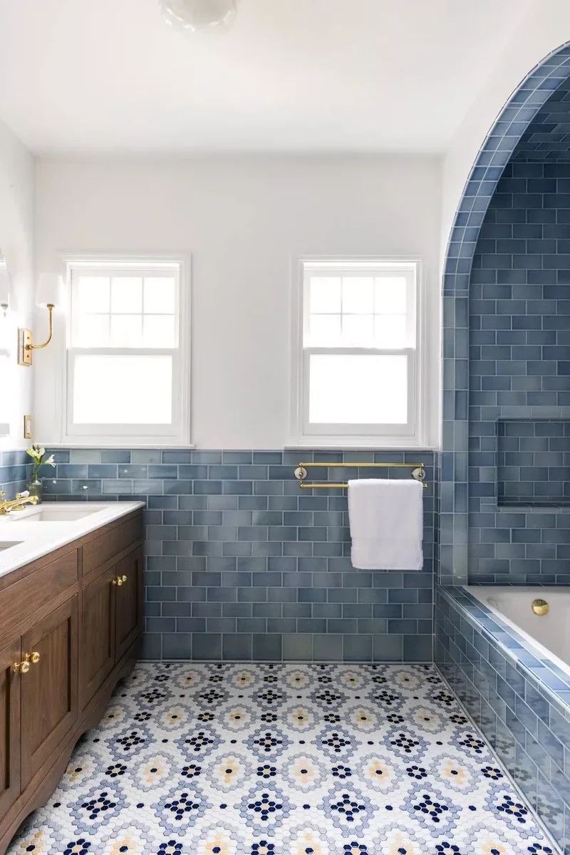 25 Beautiful Flooring Options Perfect for Every Room 1 Colorful Mosaic Tile