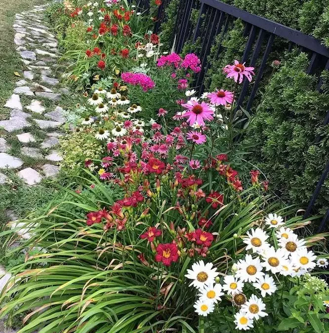 82 Stunning Front Yard Landscaping Ideas to Try This Spring 51 Colorful Perennial Border