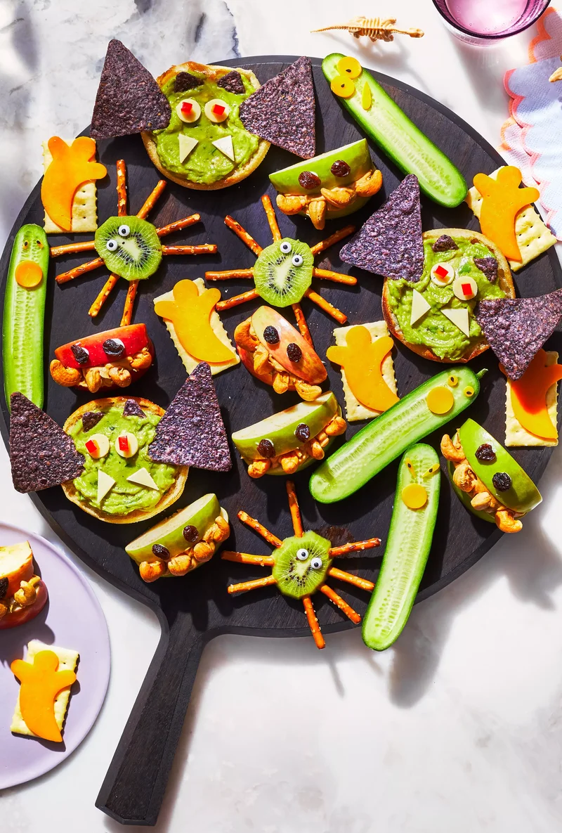 Colorful Snack Plate