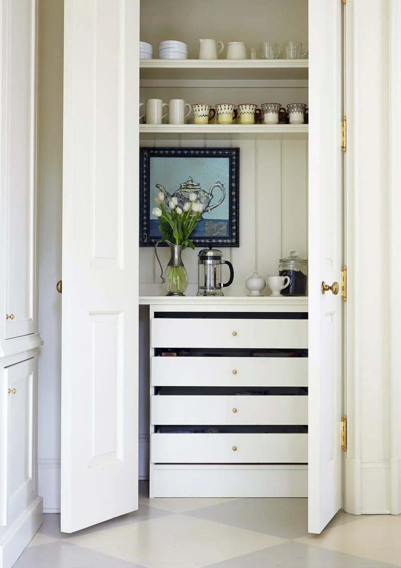 Concealed Coffee Station