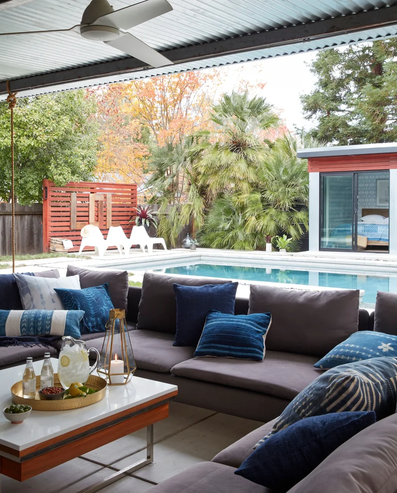 Concrete Patio Makeover After