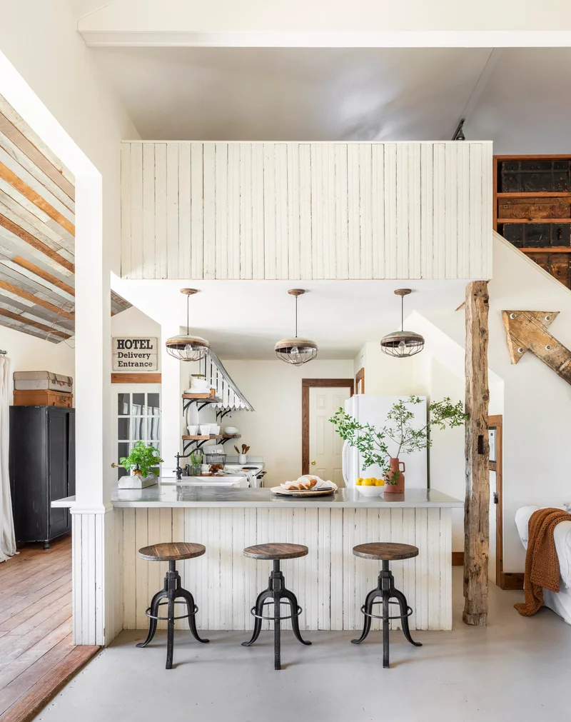 Concrete and Hardwood