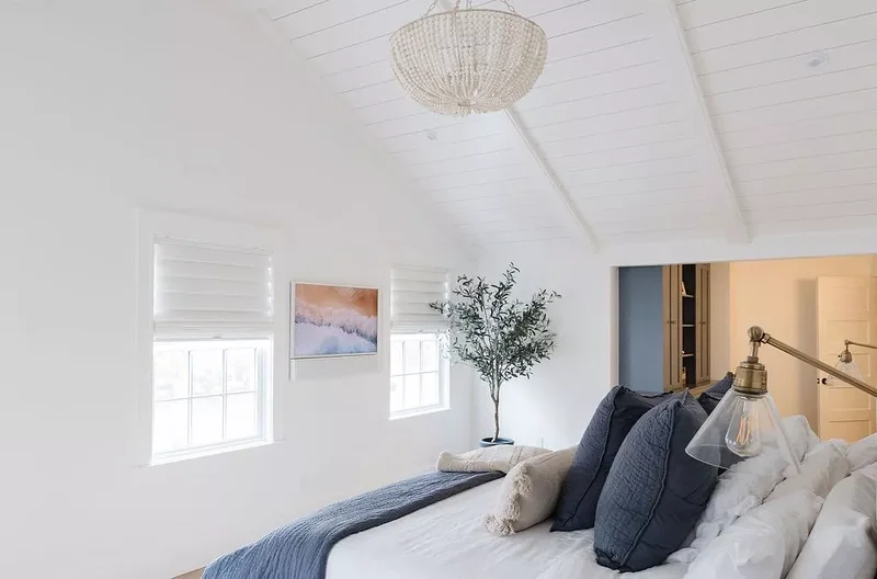 20 Stunning Wood Ceiling Design Ideas for Every Room 8 Consider Painting a Wood Ceiling White