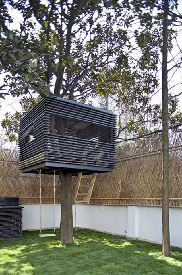 28 Creative Treehouse Ideas Your Kids Will Absolutely Love 25 Consider a Cube-Shaped Treehouse