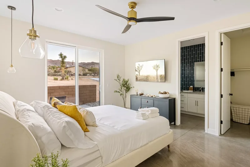 22 Calming and Expert-Approved Bedroom Layout Designs 16 Consider the Door and Window Placements