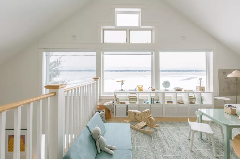 30 Stylish Playroom Storage Solutions to Tame Toy Chaos 9 Consider the View