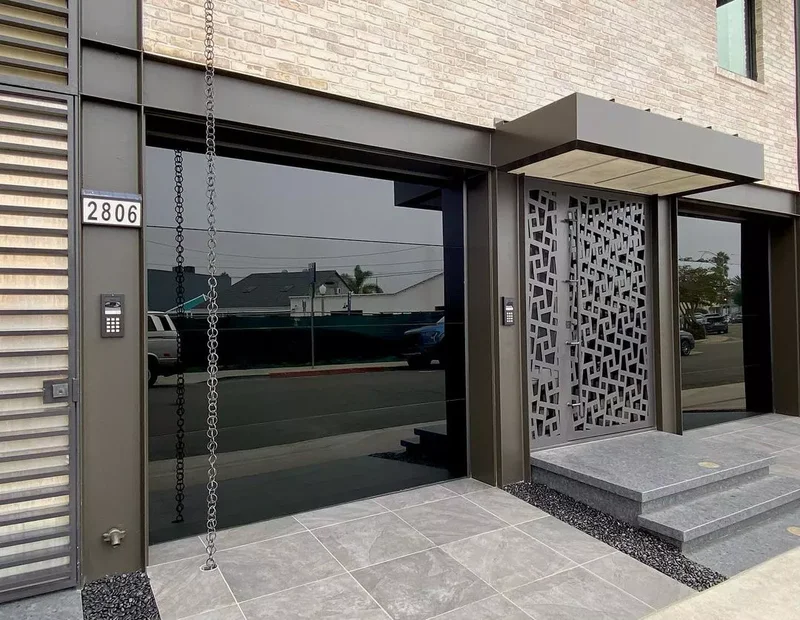 52 Stunning Garage Door Ideas to Boost Your Curb Appeal 14 Contemporary Full Glass Door