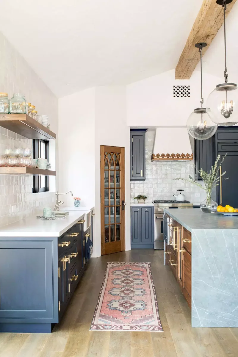 These Smart Pantry Door Designs Could Inspire a Kitchen Makeover 21 Corner Pantry Door