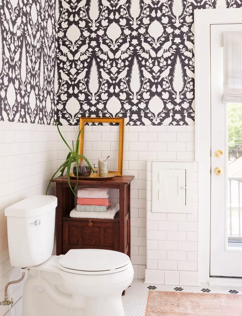 31 Stunning Black and White Bathroom Design Ideas 7 Cost-Conscious Update