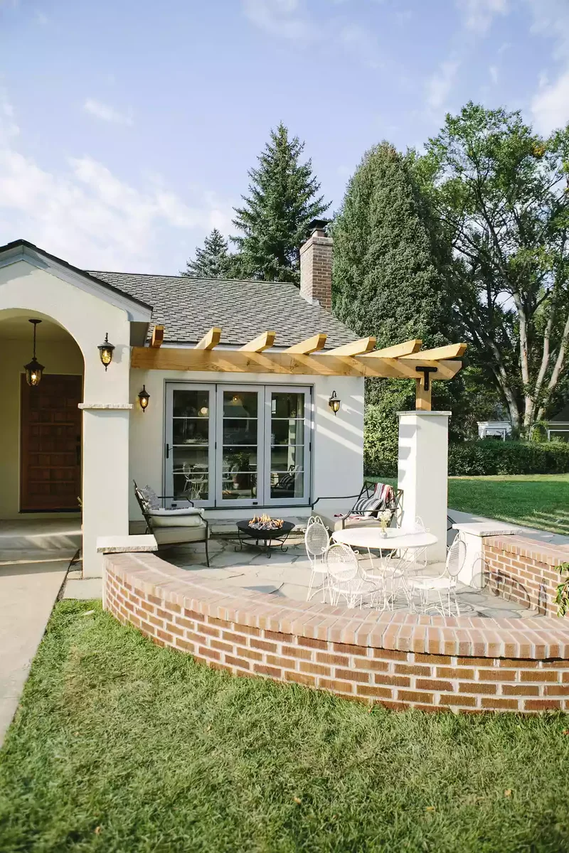 25 Front Patio Inspirations for Charming Outdoor Living 7 Cover With a Pergola