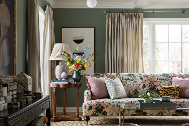 Cover a Sofa in Botanicals