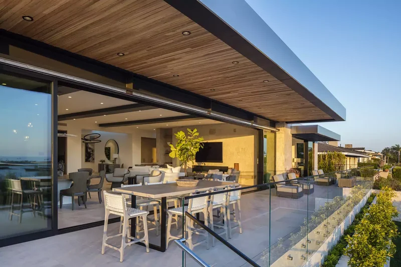 Covered Deck Can Lighting